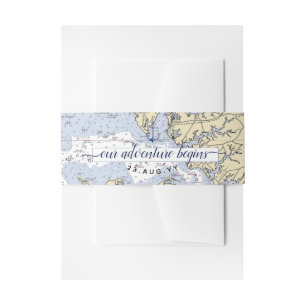 Bandeau De Faire-part #Ancre nautique #Mariage Annapolis Maryland