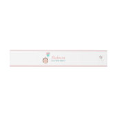 Bandeau De Faire-part Anniversaire du Hérisson mignon (Plat)