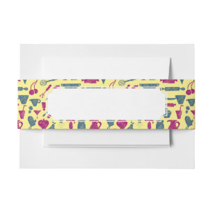 Bandeau De Faire-part Approvisionnements de cuisine