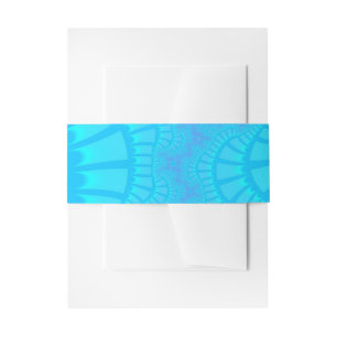 Bandeau De Faire-part Aqua Remix