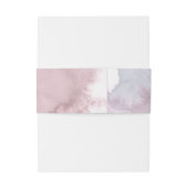 Bandeau De Faire-part Aquarelle Bourgogne Dusty (Dos Example)