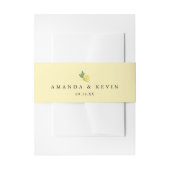 Bandeau De Faire-part Aquarelle Citrons Vert Jaune (Devant example)