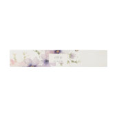 Bandeau De Faire-part Aquarelle cosmos fleurs faire-part de mariage (Plat)