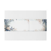 Bandeau De Faire-part Aquarelle Ethérée Delicate Foliage Serène (Dos exemple)