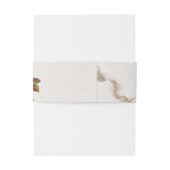 Bandeau De Faire-part Aquarelle Fleurs d'automne (Dos Example)