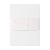 Bandeau De Faire-part Aquarelle Fleurs de Jardin (Dos Example)