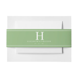 Bandeau De Faire-part Aquarelle Floral Garden Party Crest
