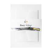 Bandeau De Faire-part Aquarelle Koi Fish Mariage (Devant example)