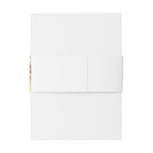 Bandeau De Faire-part Aquarelle mariage rose rose floral élégant (Dos Example)