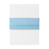 Bandeau De Faire-part Aquarelle océanique et Ancre (Dos Example)