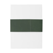 Bandeau De Faire-part Aquarelle Pinecones & Branches Mariage rustique (Dos Example)