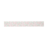 Bandeau De Faire-part Aquarelle rose floral (Plat)