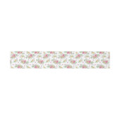 Bandeau De Faire-part Aquarelle rose Mariage (Plat)