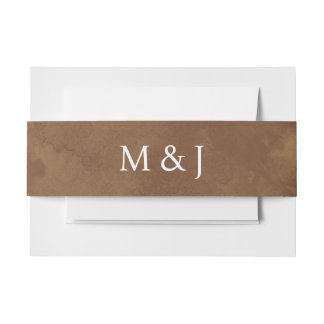 Bandeau De Faire-part Aquarelle rustique fougère