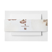 Bandeau De Faire-part Aquarelle rustique Mariage bois (Devant Example)