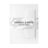 Bandeau De Faire-part Aquarelle rustique Mariage rose (Devant example)