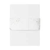 Bandeau De Faire-part Aquarelle tendance Fleurs bleues glacées Eucalyptu (Dos Example)