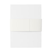 Bandeau De Faire-part Arc lunaire, mariage tiré à la main (Dos Example)