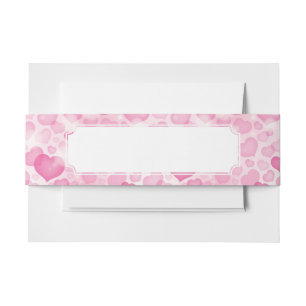 Bandeau De Faire-part Arrière - plan avec des coeurs