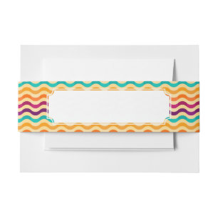 Bandeau De Faire-part Arrière - plan avec des rayures dans rétros 2