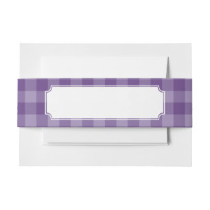 Bandeau De Faire-part Arrière - plan checkered violet