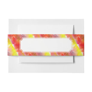 Bandeau De Faire-part Arrière - plan d'aquarelle de texture de