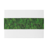 Bandeau De Faire-part Arrière - plan de carte (Dos exemple)