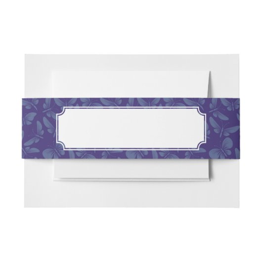 Bandeau De Faire-part arrière - plan de papillons de mite de nuit (Devant Example)