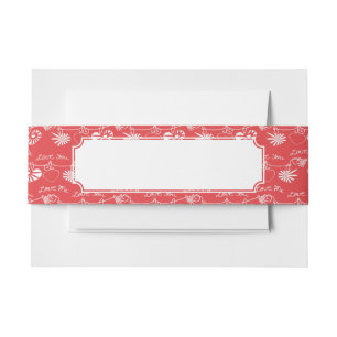 Bandeau De Faire-part Arrière - plan de Saint Valentin