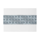 Bandeau De Faire-part Arrière - plan gris abstrait d'écoulement (Dos exemple)