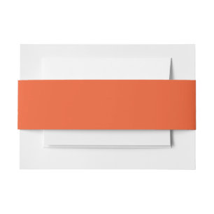Bandeau De Faire-part arrière - plan orange avec