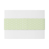 Bandeau De Faire-part Arrière - plan oriental de vague (Dos exemple)