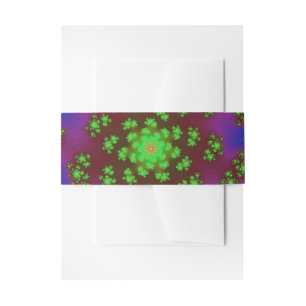 Bandeau De Faire-part Arrosage floral d'automne