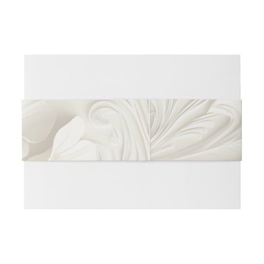 Bandeau De Faire-part Art Nouveau Groupe Belly Mariage à thème (Dos exemple)