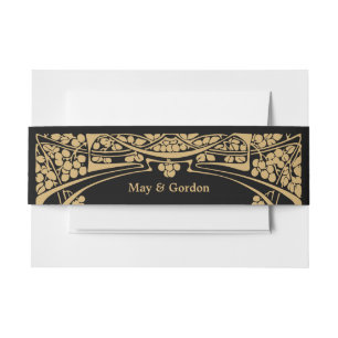Bandeau De Faire-part Art nouveau vintage Mariage 2