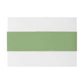 Bandeau De Faire-part asperge de couleur (Dos exemple)
