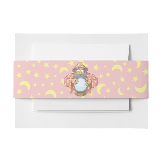 Bandeau De Faire-part Assistant avec Ball Old Assistant avec cape bleue (Devant Example)