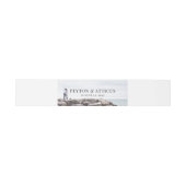 Bandeau De Faire-part Atmosphère Paysage Photo Mariage Bellyband (Plat)