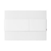 Bandeau De Faire-part Atmosphère Paysage Photo Mariage Bellyband (Dos exemple)