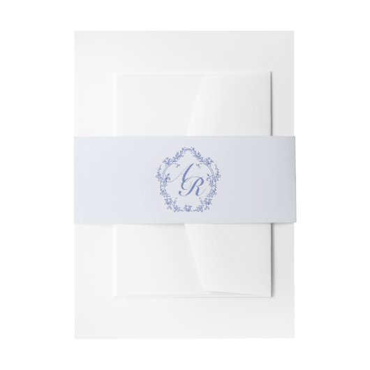 Bandeau De Faire-part AURELIA Chinoiserie Something Blue Baby Shower (Devant example)