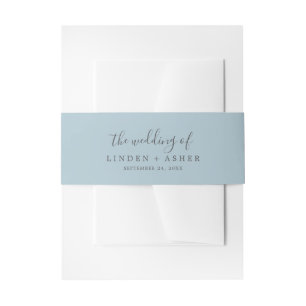 Bandeau De Faire-part Automne Ardoise Le Mariage De