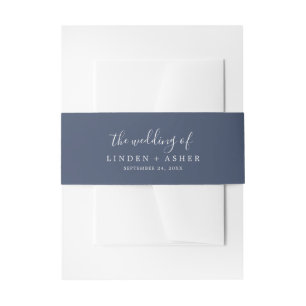 Bandeau De Faire-part Automne Marine Le Mariage de