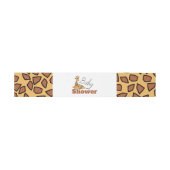 Bandeau De Faire-part Baby Giraffe, Baby shower (Plat)
