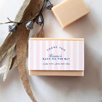 Bachelorette Retro Moderne Rose & Marine Personnal