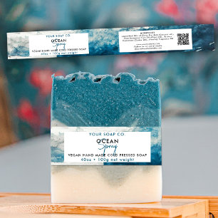 Bandeau De Faire-part Bande de savon de la barre cosmétique Étiquette de