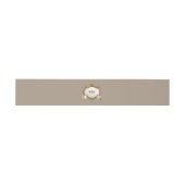 Bandeau De Faire-part Bande de ventre à monogramme (Plat)