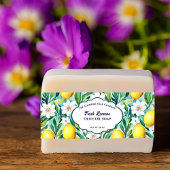 Bandeau De Faire-part Bande de ventre au savon aux citrons frais