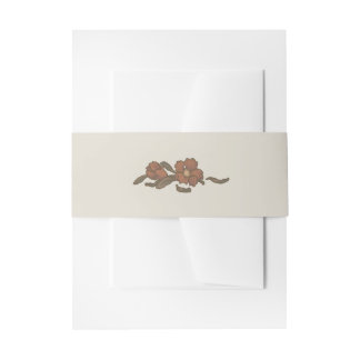 Bandeau De Faire-part Bande de ventre de grenade vintage