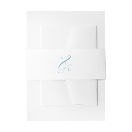 Bandeau De Faire-part Bande de ventre d'invitation initiale esperluette (Devant example)