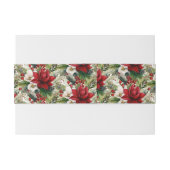 Bandeau De Faire-part Bande de ventre d'invitation personnalisée (Dos exemple)